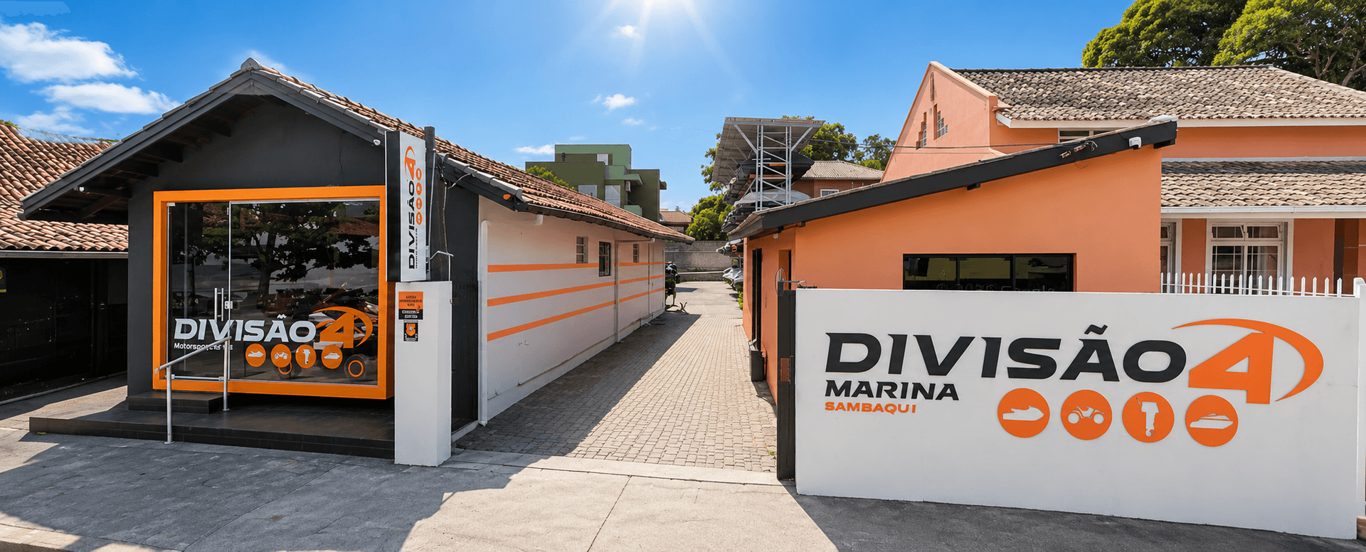 Fachada da Marina Divisão4 Sambaqui