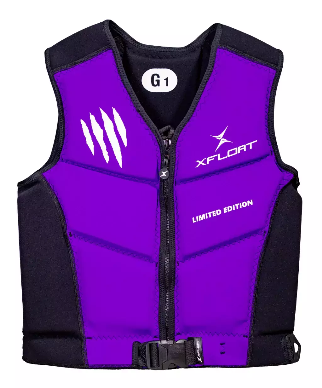 Colete Salva-Vidas ROXO de Neoprene Enzo 2.0 LIMITED - Homologado Marinha — foto 1